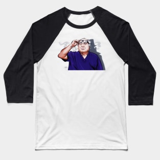 Danny DeVito - An illustration by Paul Cemmick Baseball T-Shirt